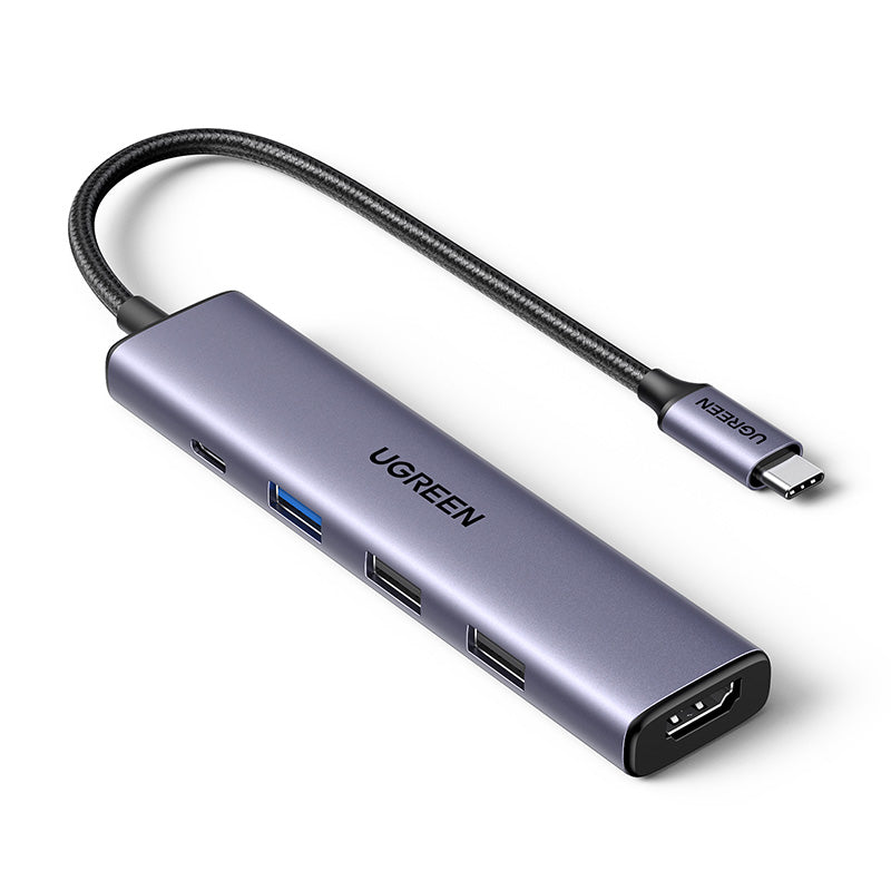 Ugreen CM478 PD100W 5-in-1 USB-C Adapter