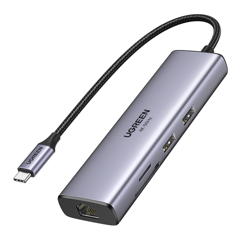 Ugreen-CM512 6-in-1 USB-C Multifuntional Adapter