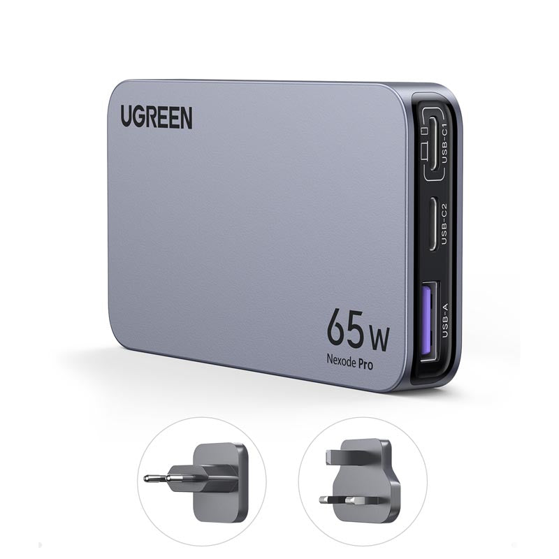 Ugreen Nexode Pro X753 65W PD GaN Charger (2C1A) UK/US/EU Plugs