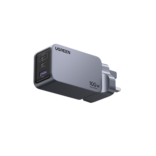 Ugreen X757 Nexode Pro 100W PD GAN Charger (3C1A) with 100W USB-C to USB-C Cable