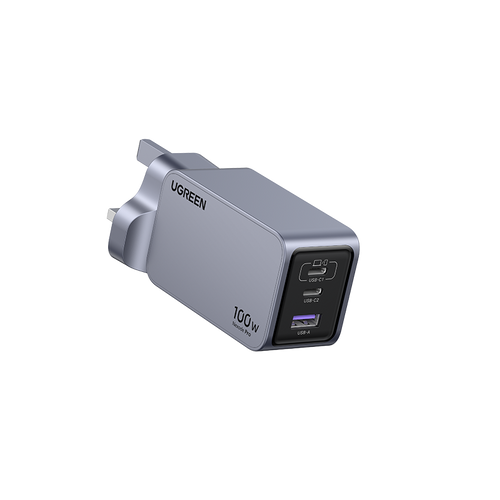 Ugreen X757 Nexode Pro 100W PD GAN Charger (3C1A) with 100W USB-C to USB-C Cable