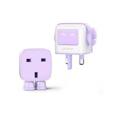 Ugreen CD361 Nexode RG 65W PD GaN Fast Charger (2C1A) - Purple