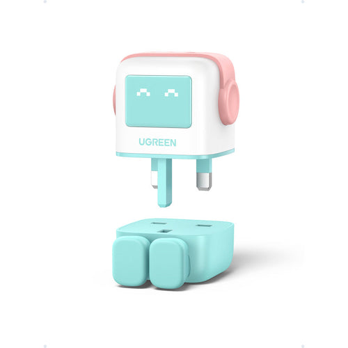 Ugreen CD361 Nexode RG 65W PD GaN Fast Charger (2C1A) - Pink