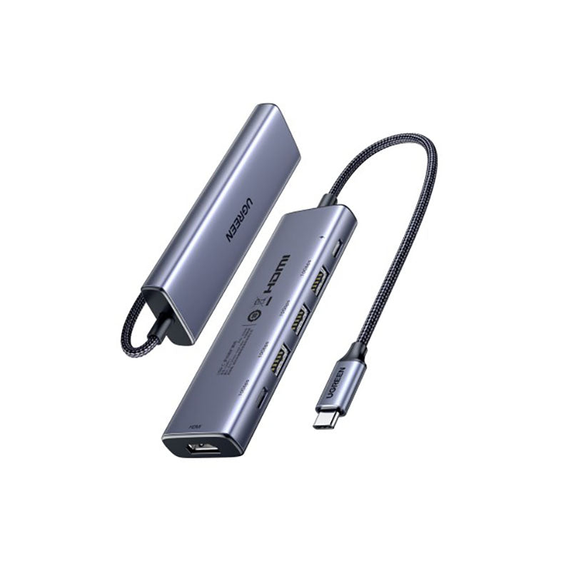 Ugreen CM511 35999 6-in-1 USB-C Hub (HDMI @ 4K60Hz) – Challenger