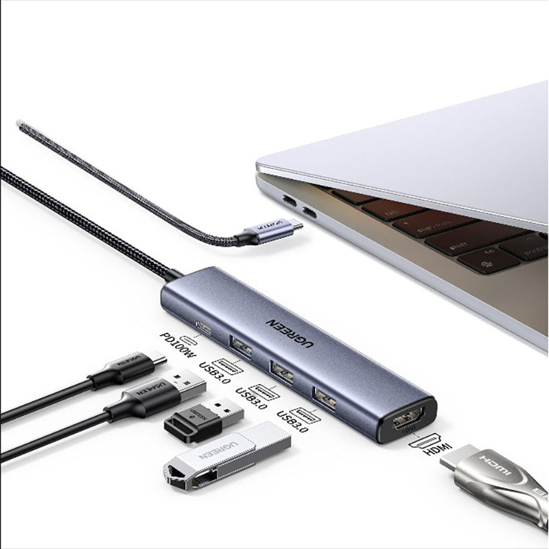 Ugreen CM511 35999 6-in-1 USB-C Hub (HDMI @ 4K60Hz)