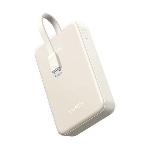 Ugreen PB521 20000mAh 30W PD Power Bank with Built-in USB-C to USB-C Cable
