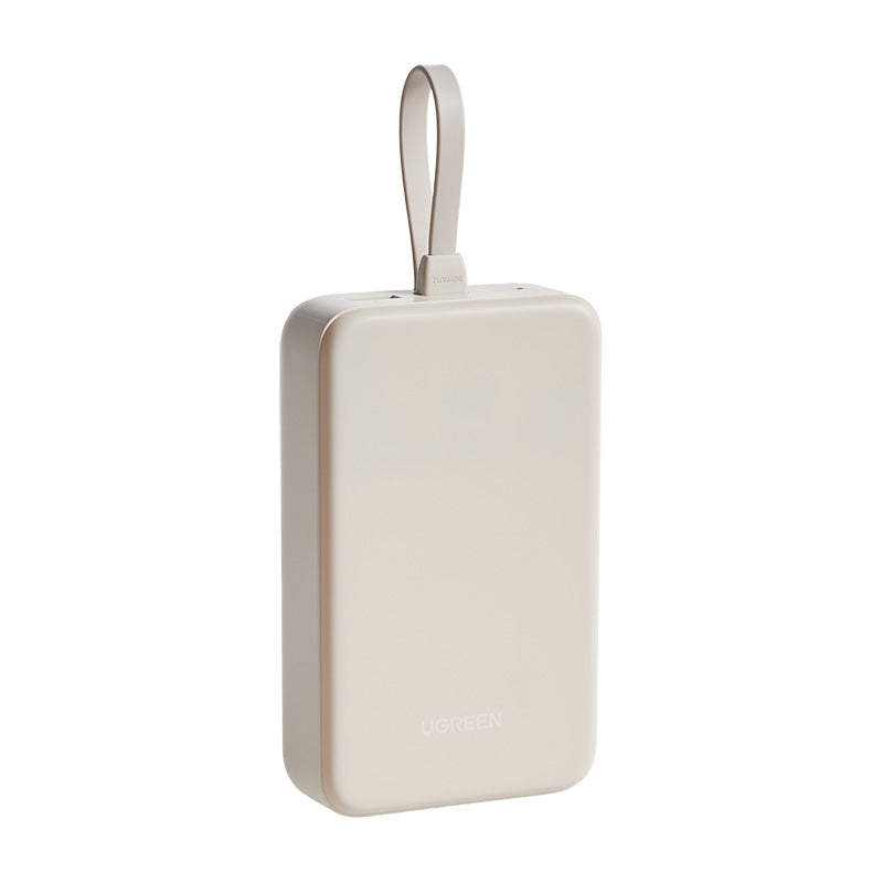 Ugreen PB521 20000mAh 30W PD Power Bank with Built-in USB-C to USB-C Cable