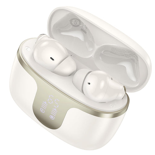 Hoco EQ10 Plus Harmony ANC+ENC TWS Headset (White)