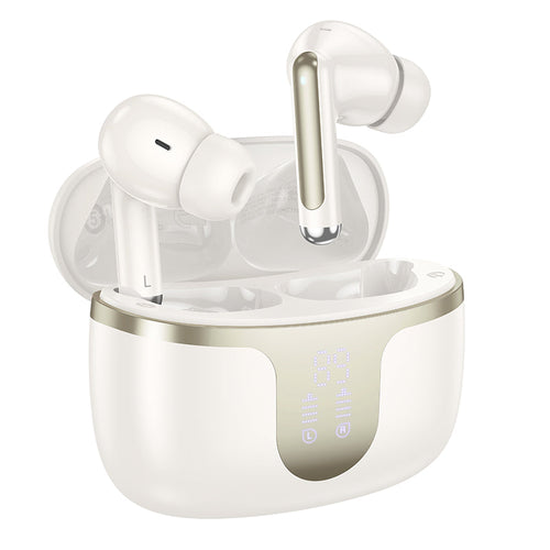 Hoco EQ10 Plus Harmony ANC+ENC TWS Headset (White)