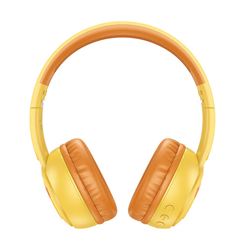 Hoco W60 Rhyme BT Headphones for Children (Sun Yellow)