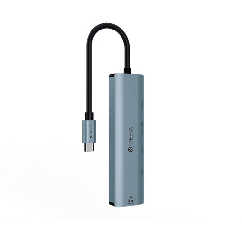 Devia Leopard Series EC701 5-In-1 Type-C Hub