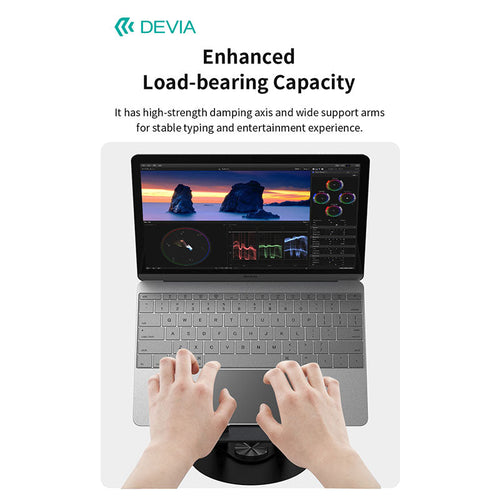 Devia EL238 360° Rotation Folding Stand for Tablet & Laptop