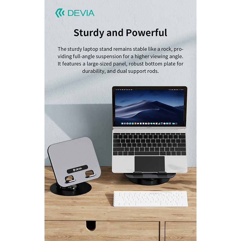 Devia EL238 360° Rotation Folding Stand for Tablet & Laptop