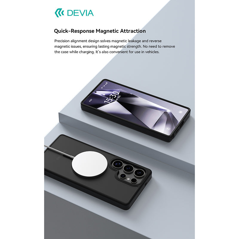 Devia Samsung S25 Pino Series Magnetic Shockproof Case