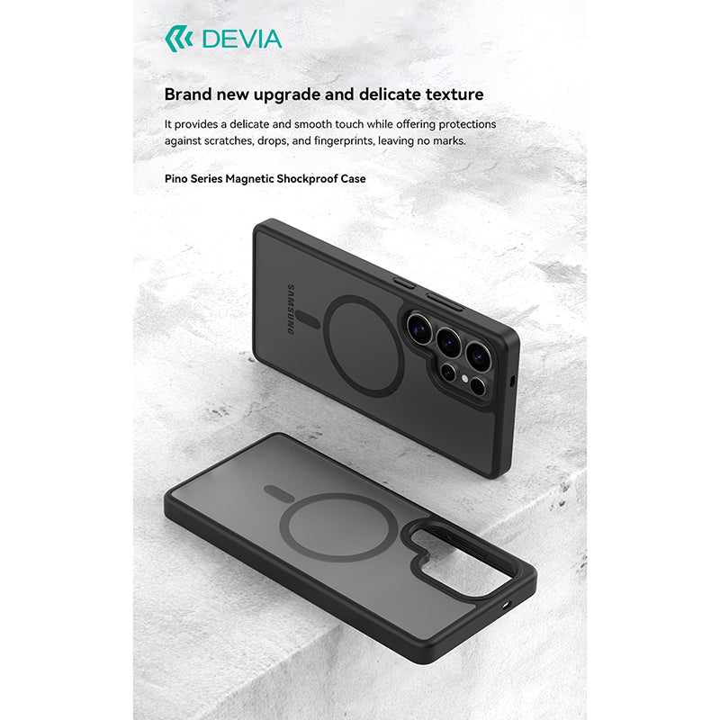 Devia Samsung S25 Pino Series Magnetic Shockproof Case