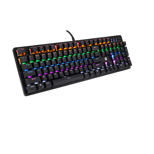 HP GK100 Wired Gaming Keyboard (Black)