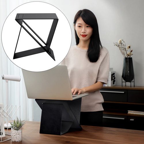 Baseus SUZB-A01 Ultra High Folding Laptop Stand [Black]