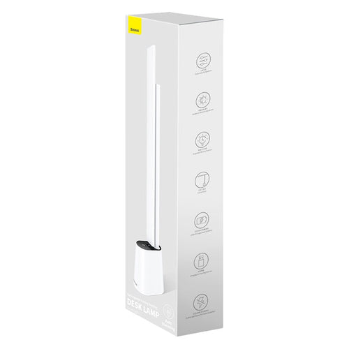 Baseus DGZG-02 Rechargeable Folding Desk Lamp [White]