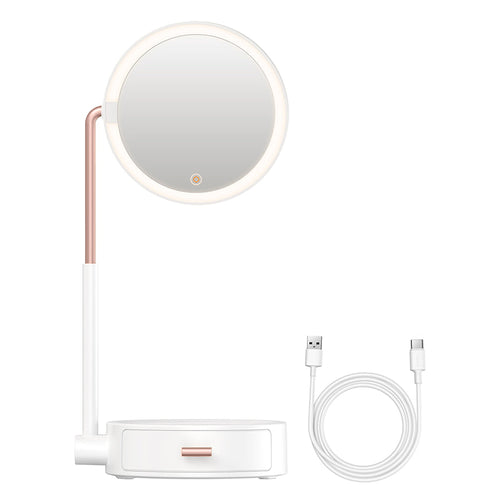 Baseus DGZM-02 Lighted Makeup Mirror with Storage Box