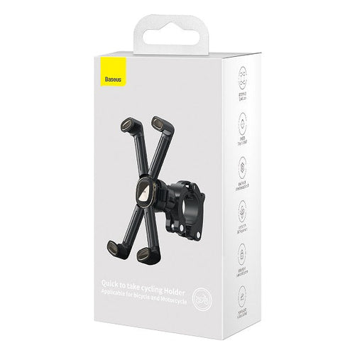 Baseus SUQX-01 Bicycle Smartphone Holder (Black)