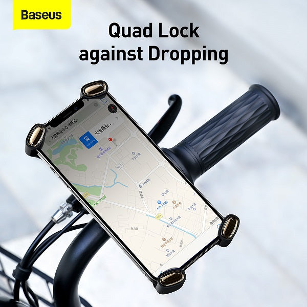Baseus SUQX-01 Bicycle Smartphone Holder (Black)