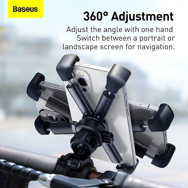 Baseus SUQX-01 Bicycle Smartphone Holder (Black)