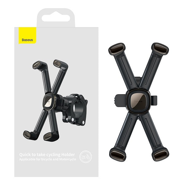 Baseus SUQX-01 Bicycle Smartphone Holder (Black)