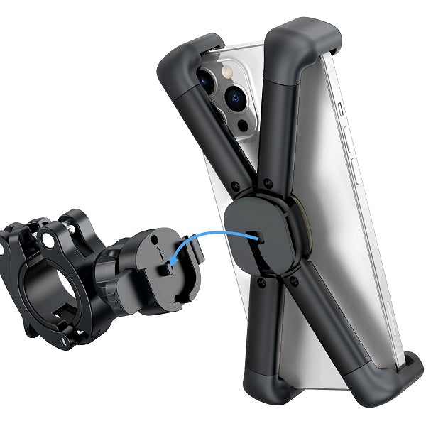 Baseus SUQX-01 Bicycle Smartphone Holder (Black)