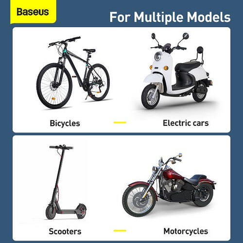 Baseus SUQX-01 Bicycle Smartphone Holder (Black)