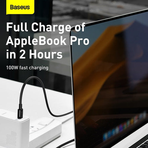 Baseus CATYS-B01 Type-C to Type-C Cable 100W 1M (Black)