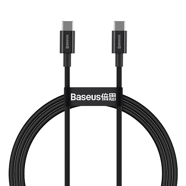 Baseus CATYS-B01 Type-C to Type-C Cable 100W 1M (Black)