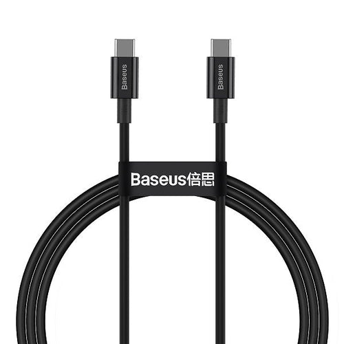 Baseus CATYS-B01 Type-C to Type-C Cable 100W 1M (Black)