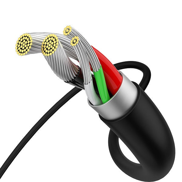 Baseus CAMYS-01 Micro USB Cable 2A 1m (Black)