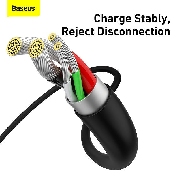 Baseus CAMYS-01 Micro USB Cable 2A 1m (Black)