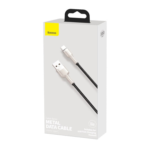 Baseus Cafule Series USB to Type-C 66W Cable 1M Black