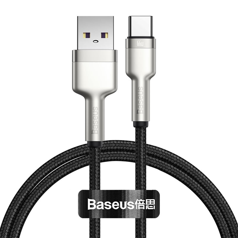 Baseus Cafule Series USB to Type-C 66W Cable 1M Black