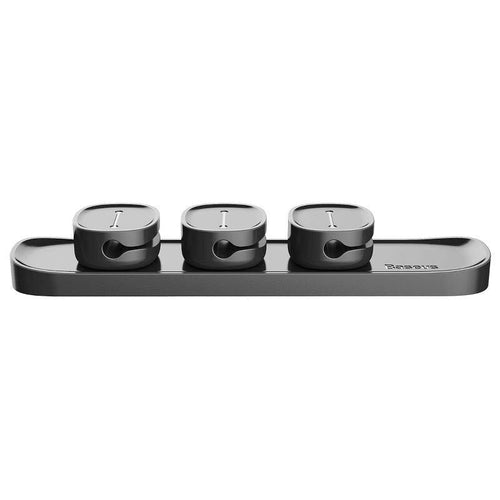 Baseus ACWDJ-01 Peas Cable Clip Black