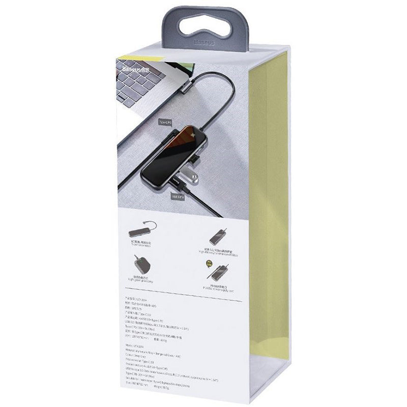 Baseus CAHUB-EZ0G Multi-function HUB (Type-C to 4xUSB3.0+PD)