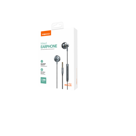 Recci REP-L25 Wired Earphone Tarnish