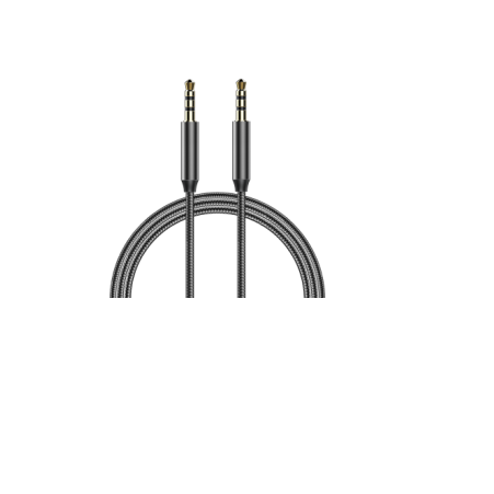 Recci RH01 3.5mm Aux Audio Cable 1M Black