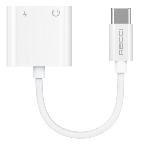 Recci RDS-A09 2in1 Converter Type C PD3.0 Fast Charging