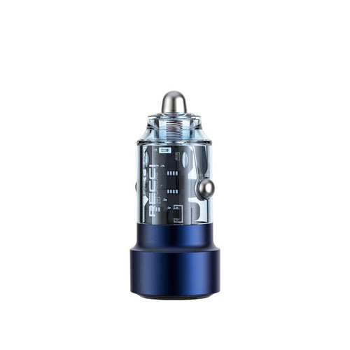Recci RCC-N15 Journey 75w Car Charger, Clear