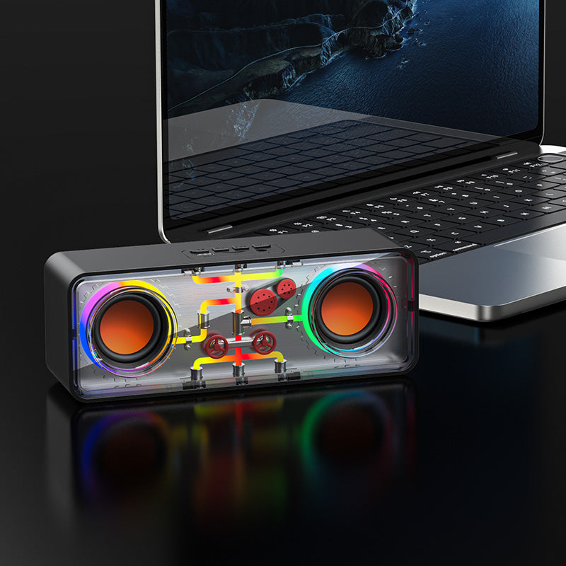Recci RSK-W38 Space Station Wireless Speaker, Black