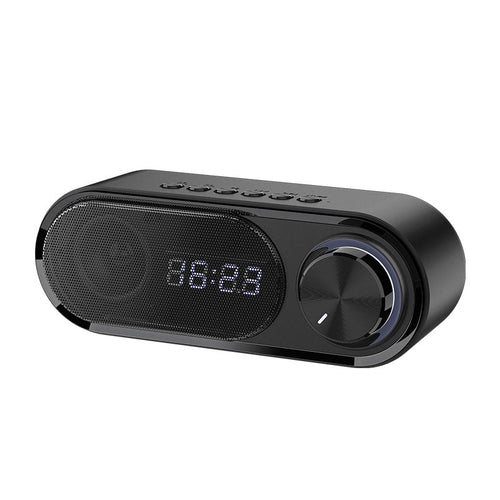 Recci RSK-W41 Dynamic Island Wireless Speaker with Clock (Black)