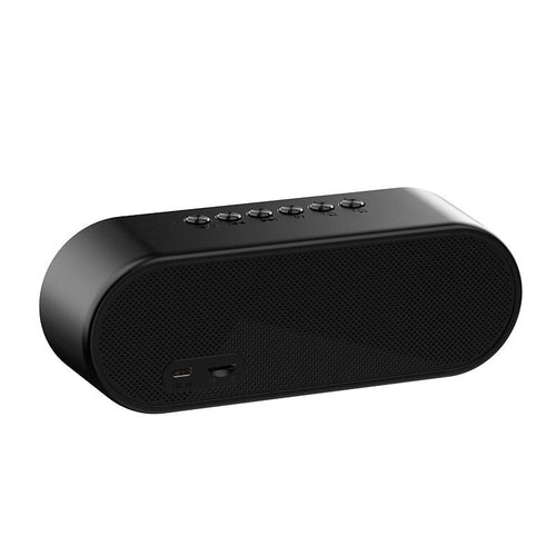 Recci RSK-W41 Dynamic Island Wireless Speaker with Clock (Black)