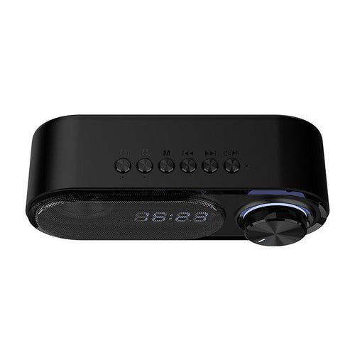 Recci RSK-W41 Dynamic Island Wireless Speaker with Clock (Black)