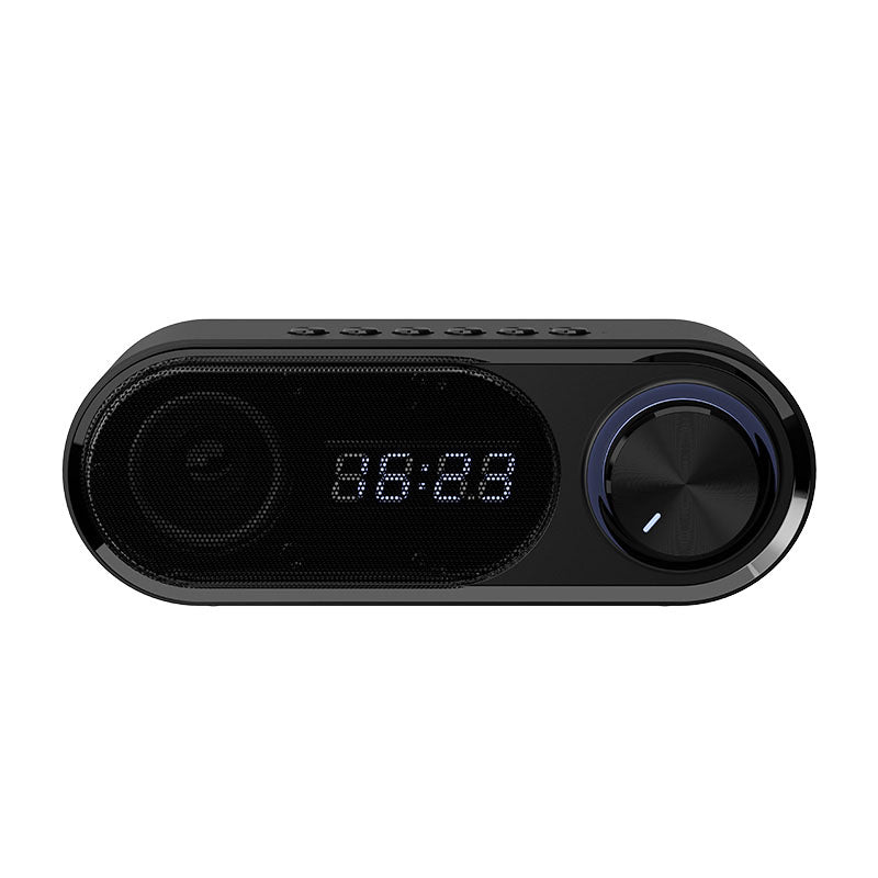 Recci RSK-W41 Dynamic Island Wireless Speaker with Clock (Black)