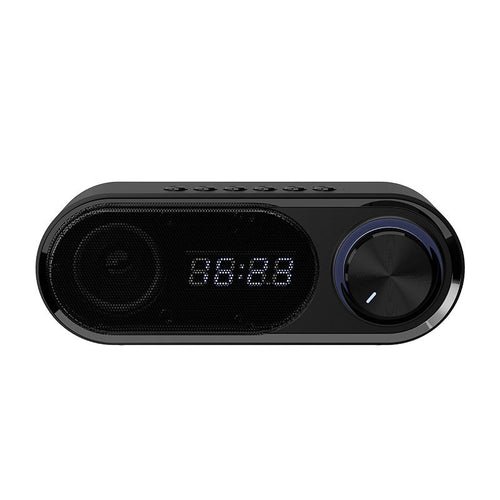 Recci RSK-W41 Dynamic Island Wireless Speaker with Clock (Black)