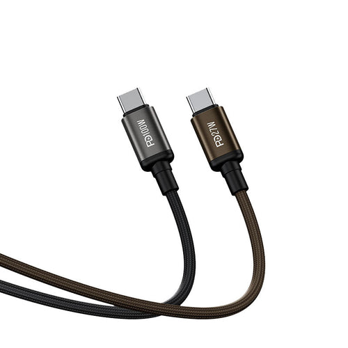 Recci RS32CC PD100W C-C Data Cable (1.5M) - Gold