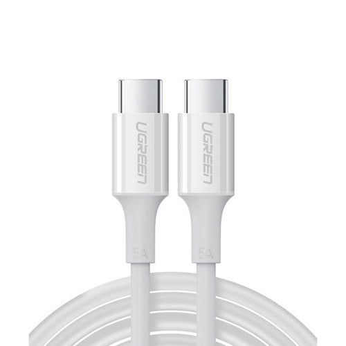 Ugreen US300 100W USB-C To C 1M Cable (White)